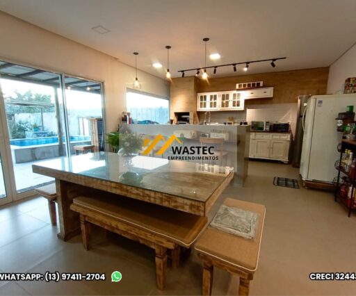 Ref.: 480.000,00 Casa Térrea com 2 Suítes, Área de Lazer com Piscina e Churrasqueira (81221)