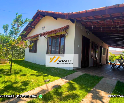 Ref.: R$550.000,00 Casa Térrea com 2 dorms, Piscina e Churrasqueira (81139)