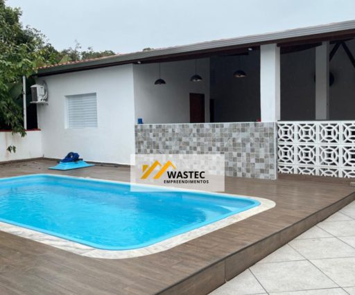 Ref.: R$700.000,00 Casa térrea com Edícula e Piscina (80786)